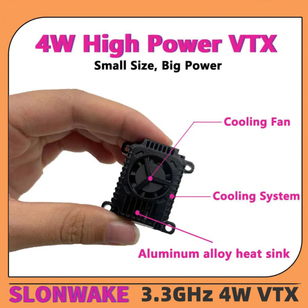 Drone And Car - SLONWAKE FPV 3.3G 16CH 4000mW High