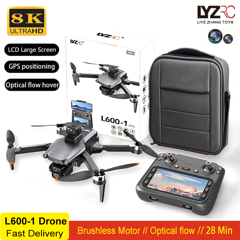 Drone App Rc Fpv - L600-1 Pro MAX GPS Drone 8K