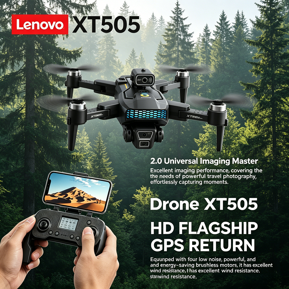 Xt505 Rc Drone - Lenovo XT505 5G GPS Drone 4K