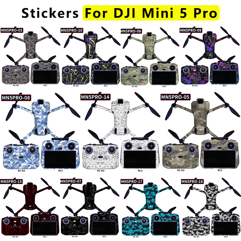 Drone Dji Rc Pro - For DJI Mini 5Pro Drone Stickers