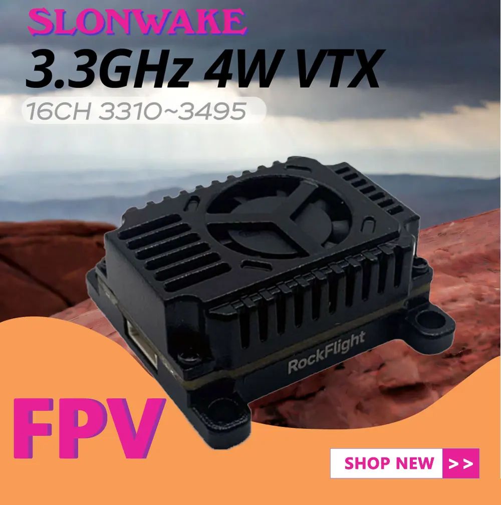 SLONWAKE FPV 3.3G 16CH 4000mW  - Drone And Car reseña y precio