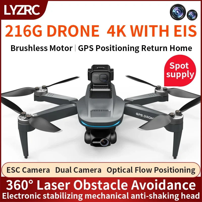 L200 PRO MAX Drone 4K 2-Axis P - Drone App Rc Fpv reseña y precio