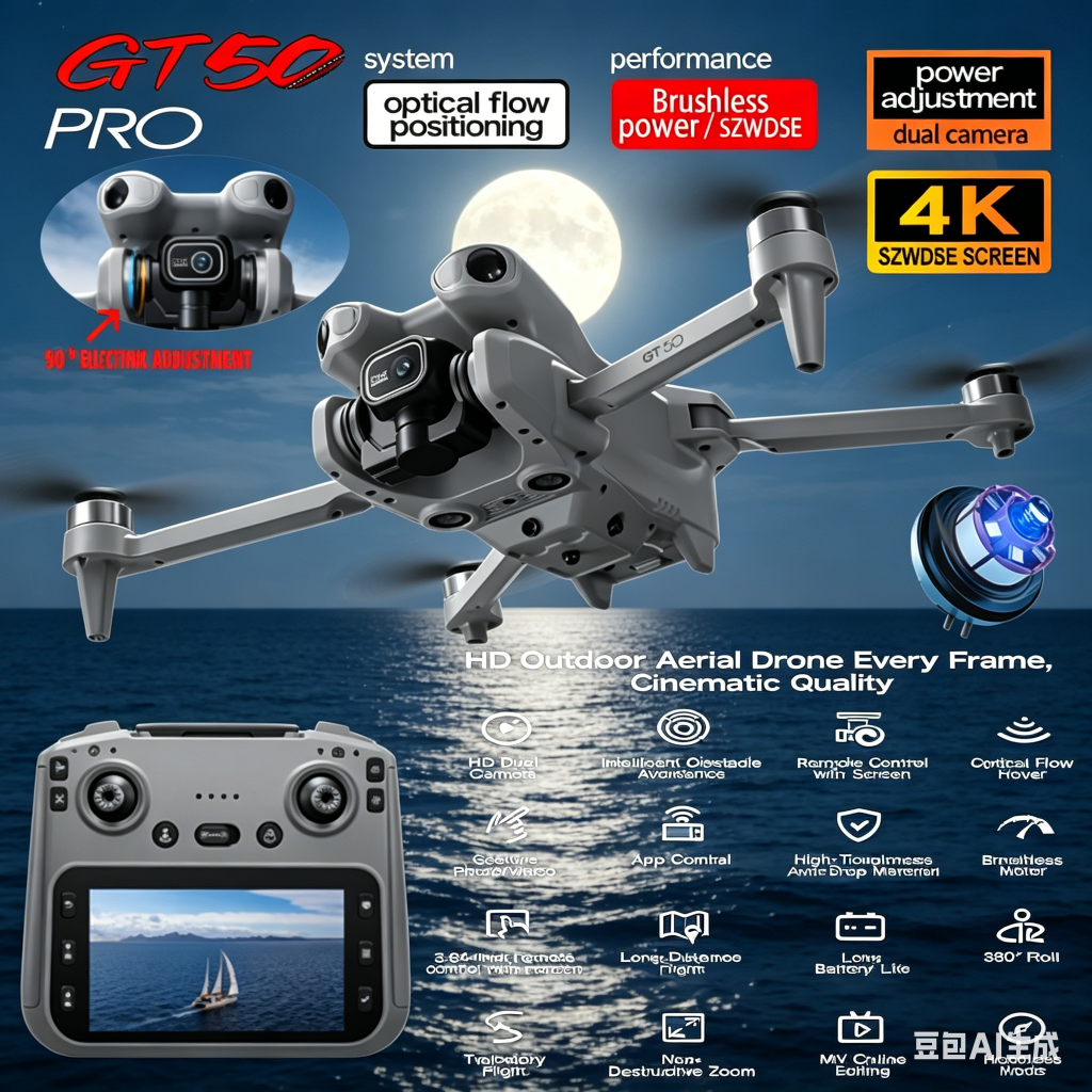 RC Drone GT50 PRO MIni 5 pro 8 - Drone Rc Gt50 reseña y precio