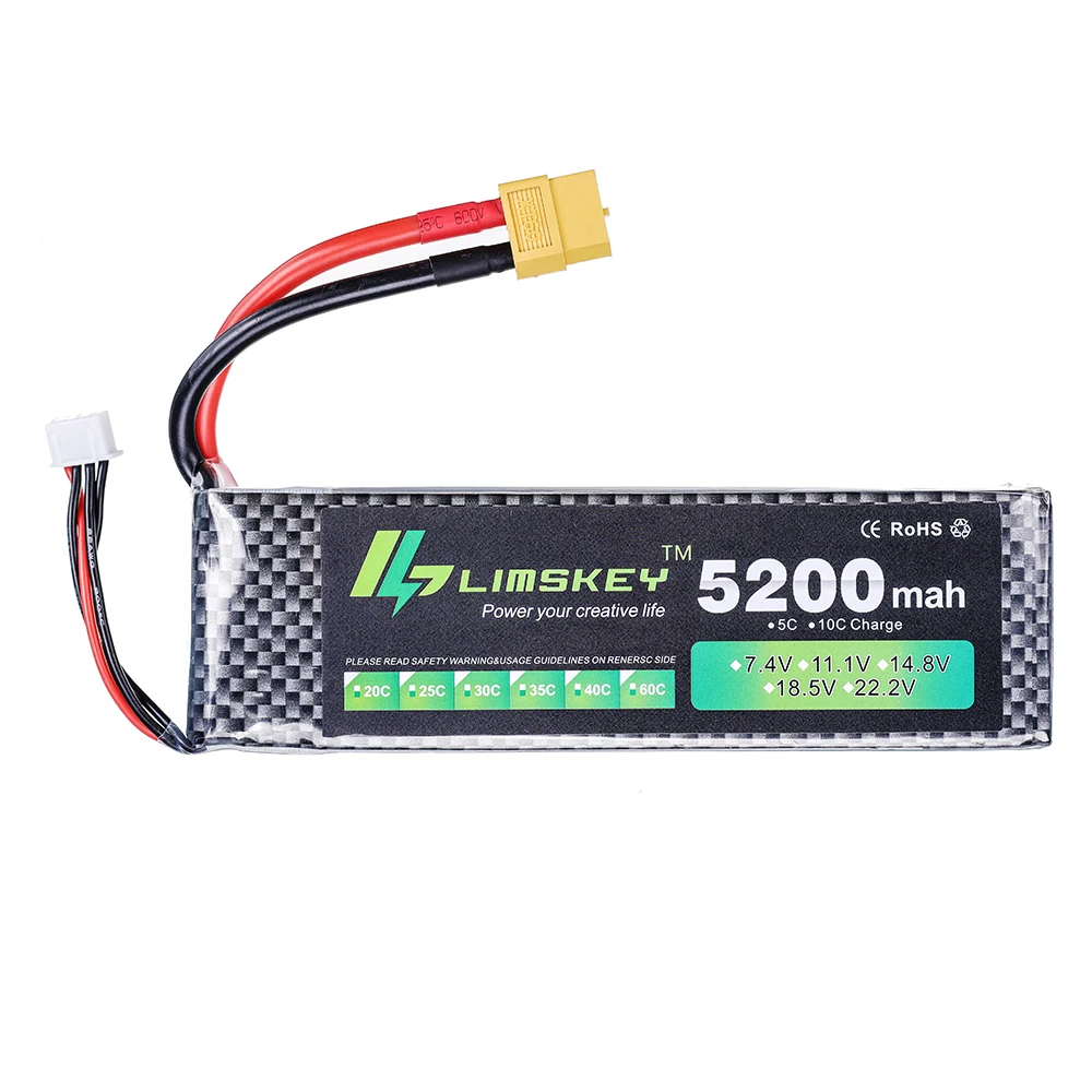 Limskey Power battery 7.4V 520 - Drone Rc Boat reseña y precio