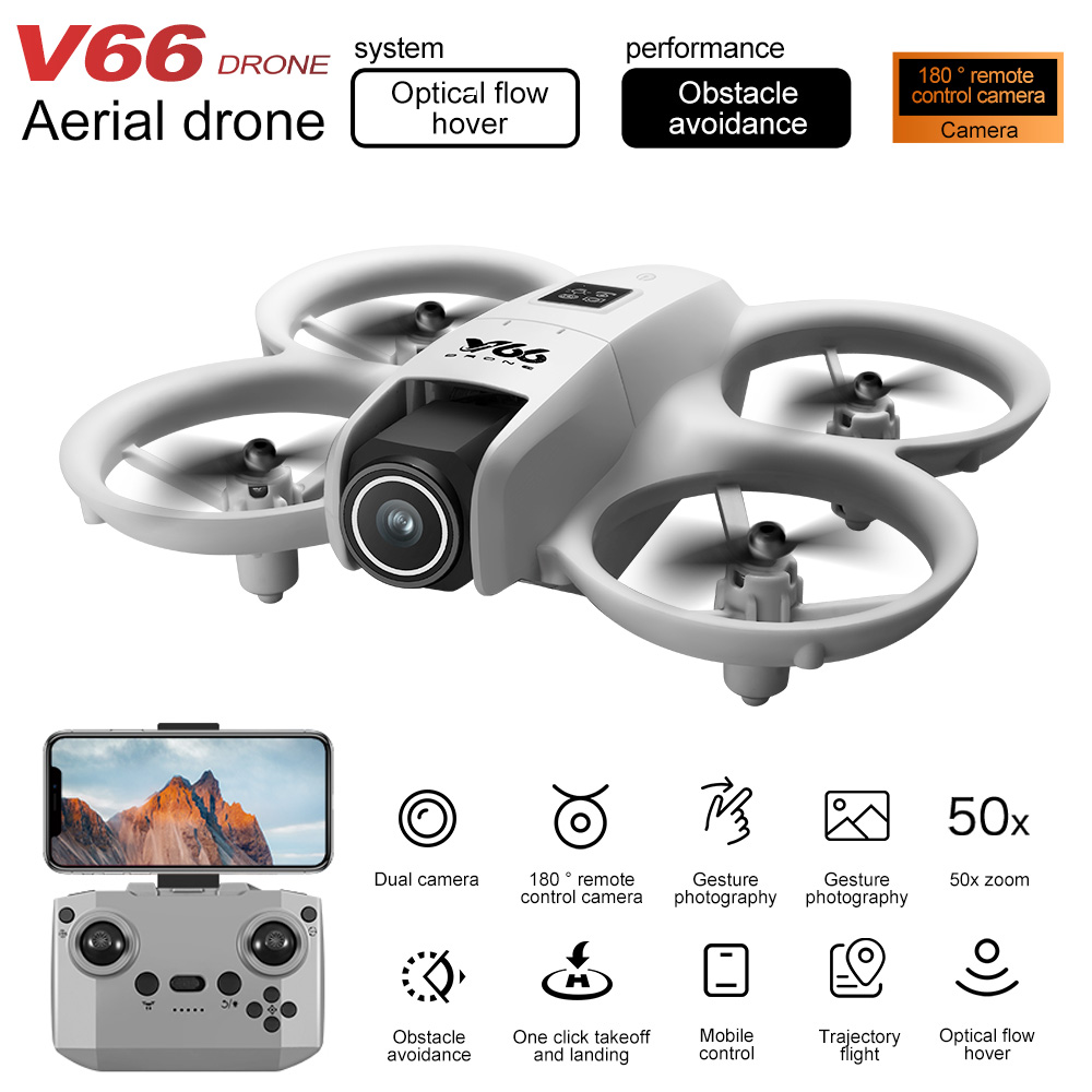 New V66 Mini Drone HD Camera 4 - Drone App Rc Fpv reseña y precio