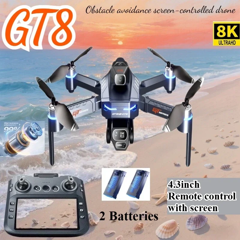 Drone 4K HD GT8 Camera Obstacl - Drone Rc Gt50 reseña y precio