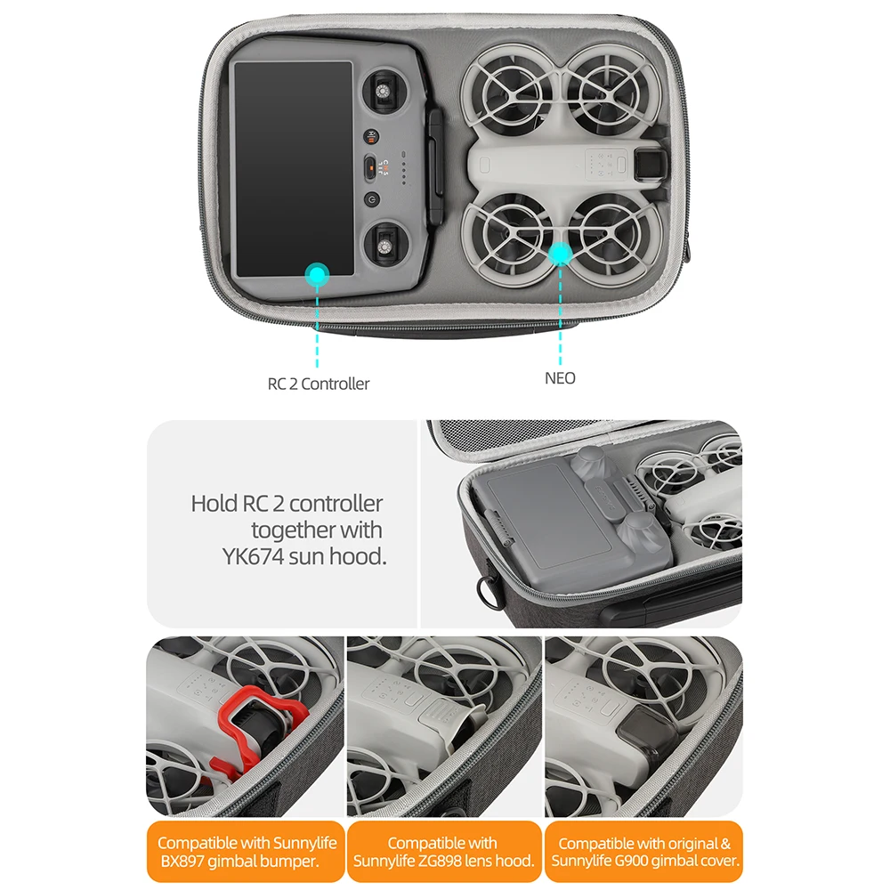 For DJI NEO RC 2 Remote Contro - Drone Rc Cover reseña y precio