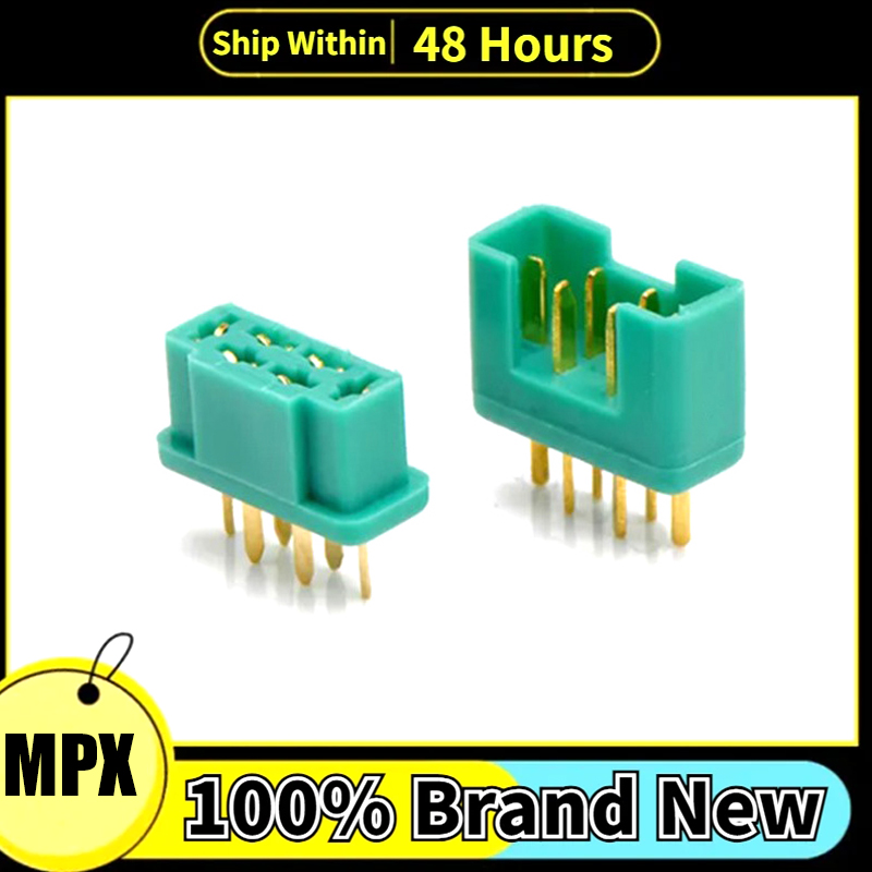 MPX M6 6 Pin Male Female Plug  - Drone Rc Link reseña y precio