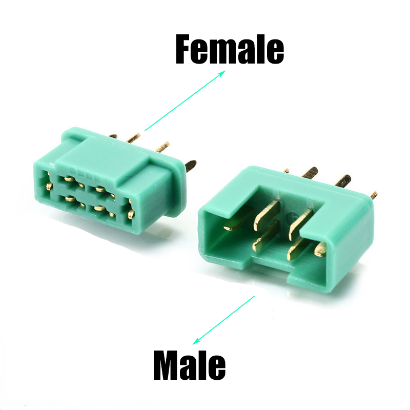 MPX M6 6 Pin Male Female Plug  - Drone Rc Link reseña y precio