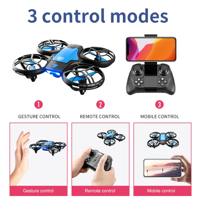 V8 New Mini Drone 4k professio - Drone App Rc Fpv reseña y precio