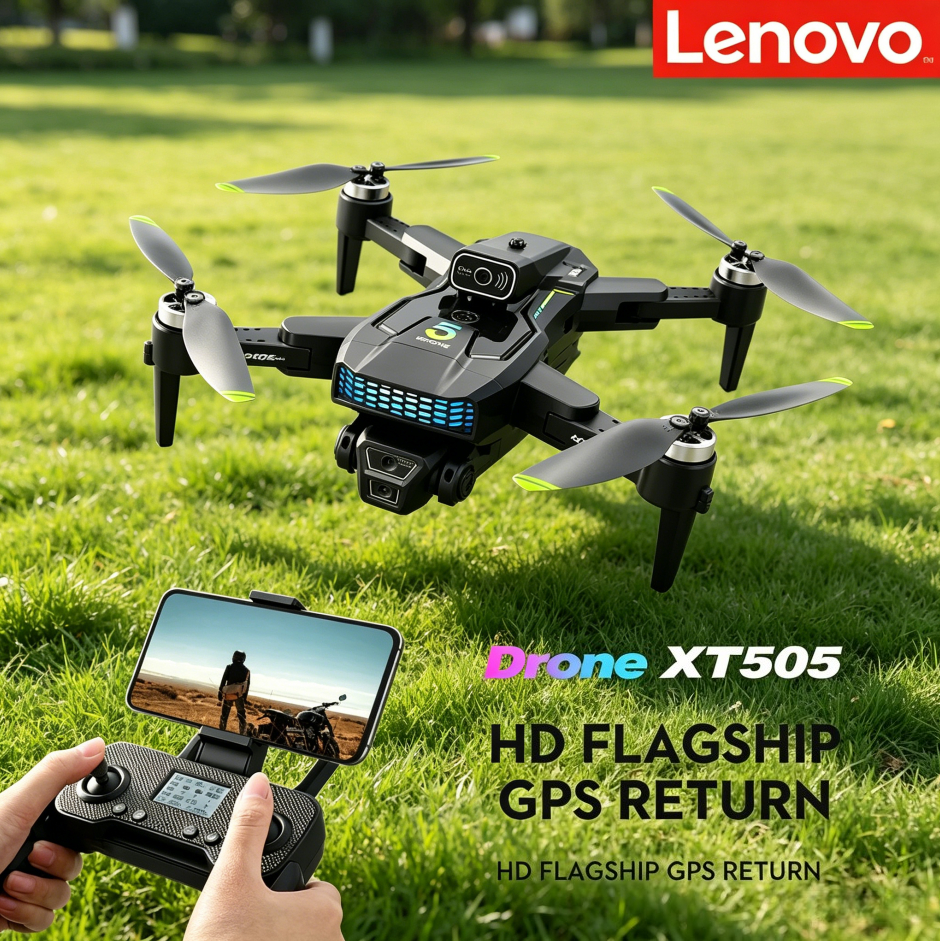 Lenovo XT505 Brushless Foldabl - Xt505 Rc Drone reseña y precio
