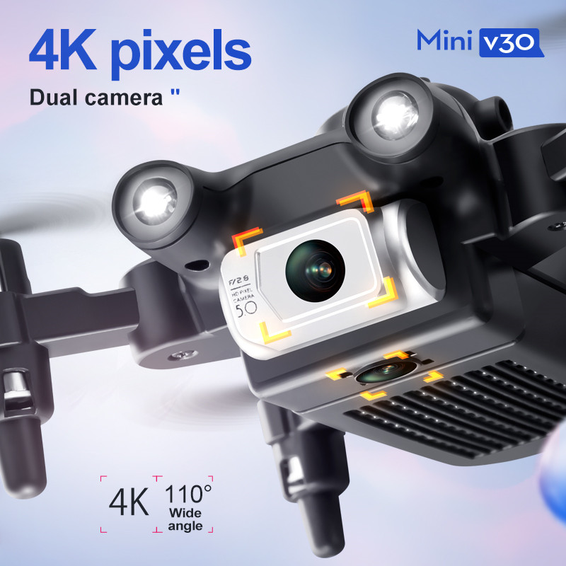 Mini V30 WiFi FPV Drone With 4 - Drone App Rc Fpv reseña y precio