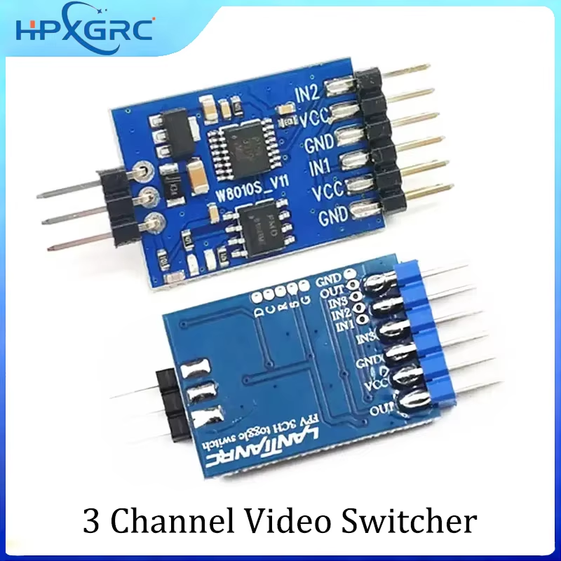 3 Channel Video Switcher Modul - Drone Switch Rc reseña y precio