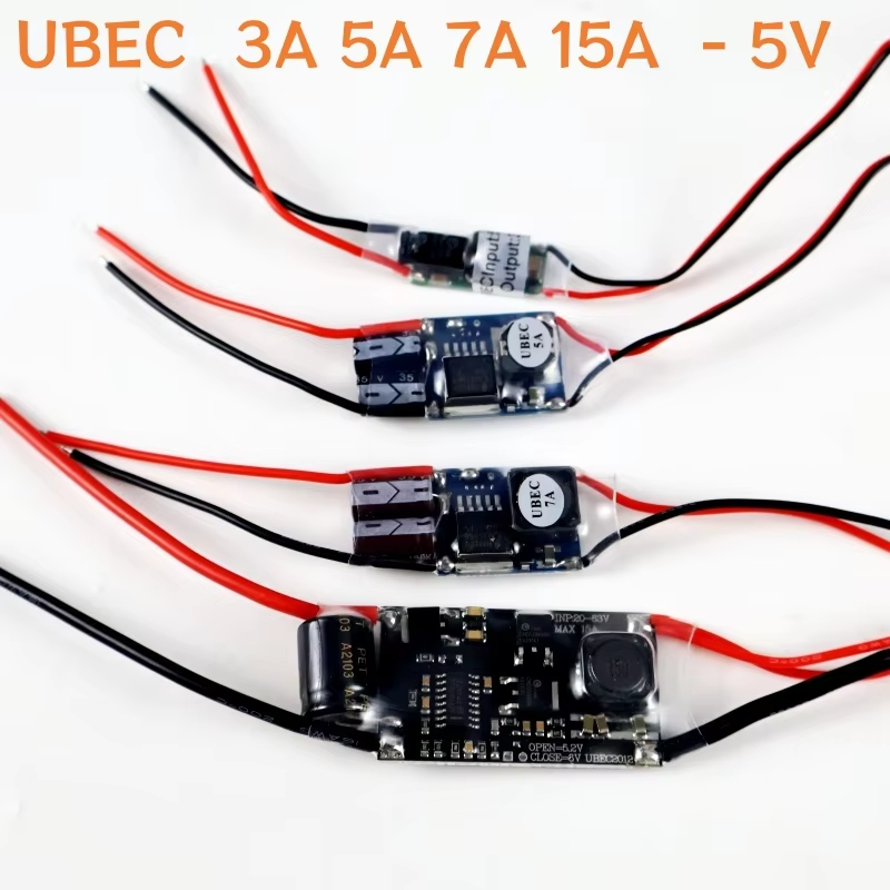 UBEC 5V 3A 5A 7A 15A Full Shie - Drone Switch Rc reseña y precio