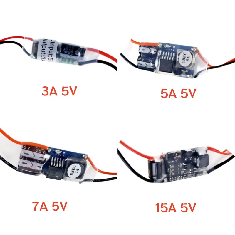 UBEC 5V 3A 5A 7A 15A Full Shie - Drone Switch Rc reseña y precio