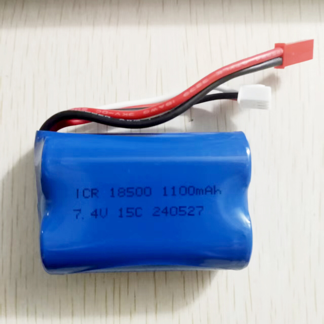18500 7.4V 1100mAh JST 15C Bat - Drone Mjx Rc reseña y precio