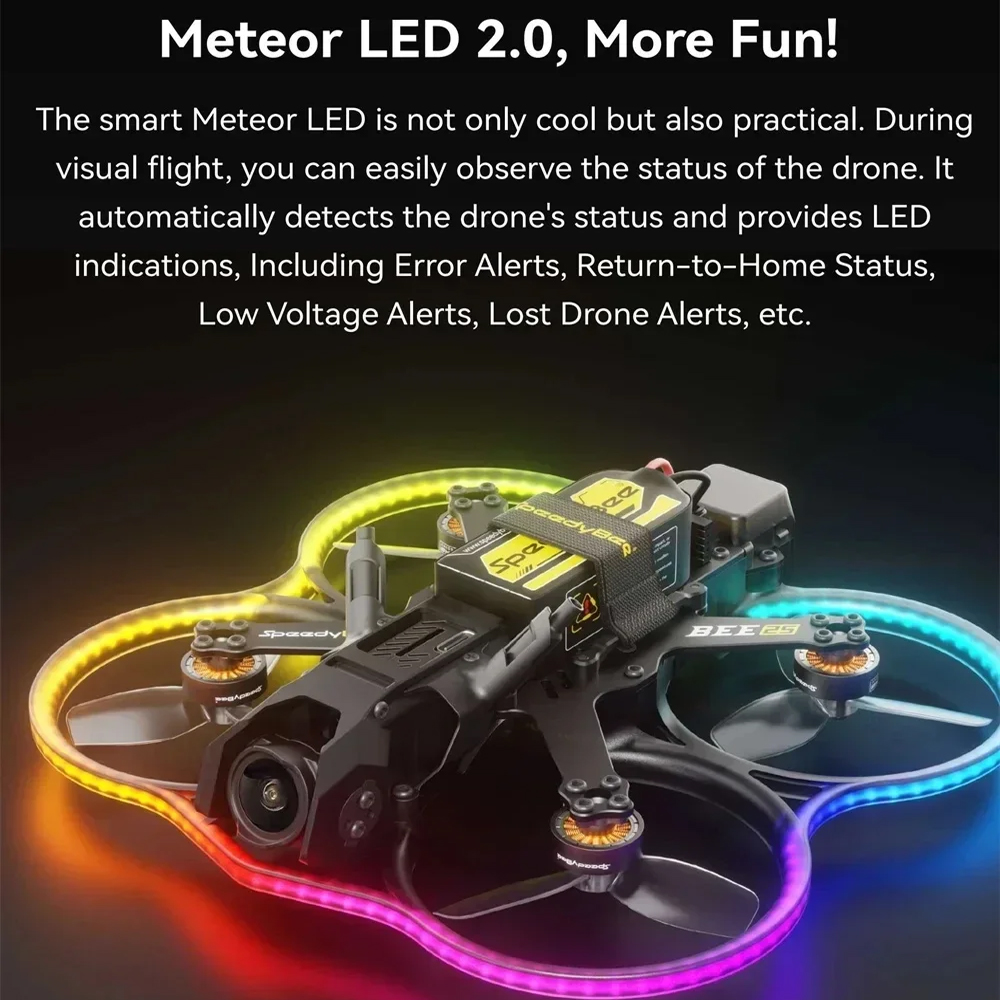 SpeedyBee Bee25 2.5inch HD FPV - Drone Rc Link reseña y precio