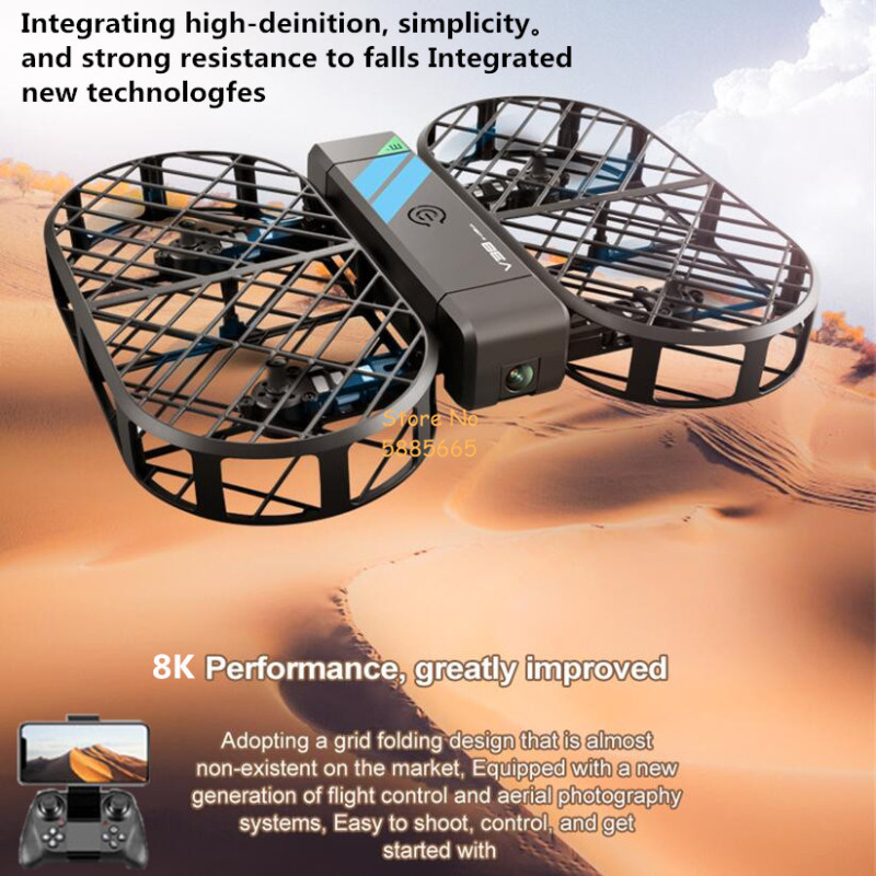 8K HD Camera 360° Protection O - Drone App Rc Fpv reseña y precio