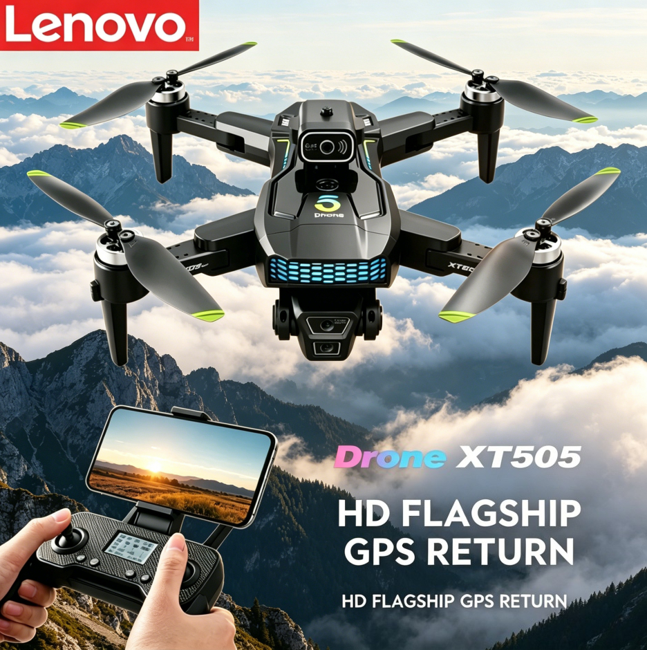 Lenovo XT505 5G GPS Brushless  - Xt505 Rc Drone reseña y precio