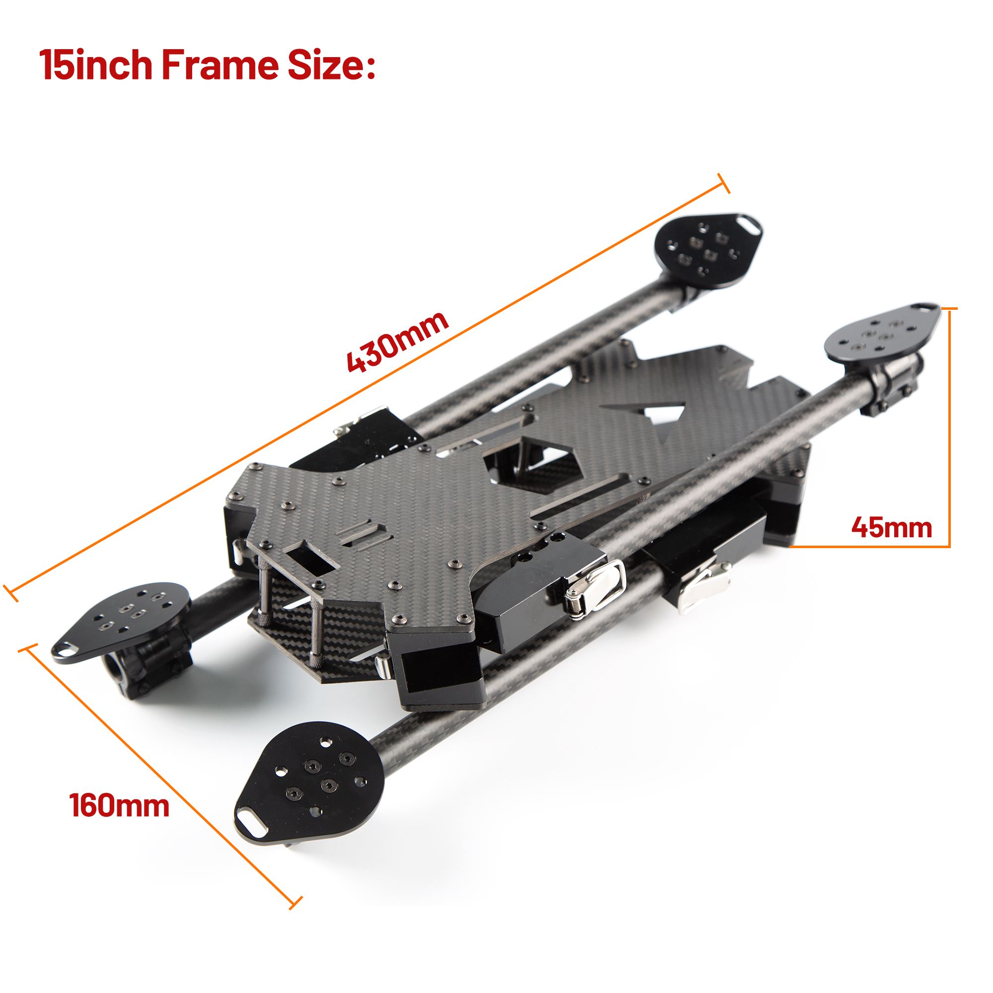 15inch /17inch FPV Carbon Fibe - Drone Rc Leading reseña y precio