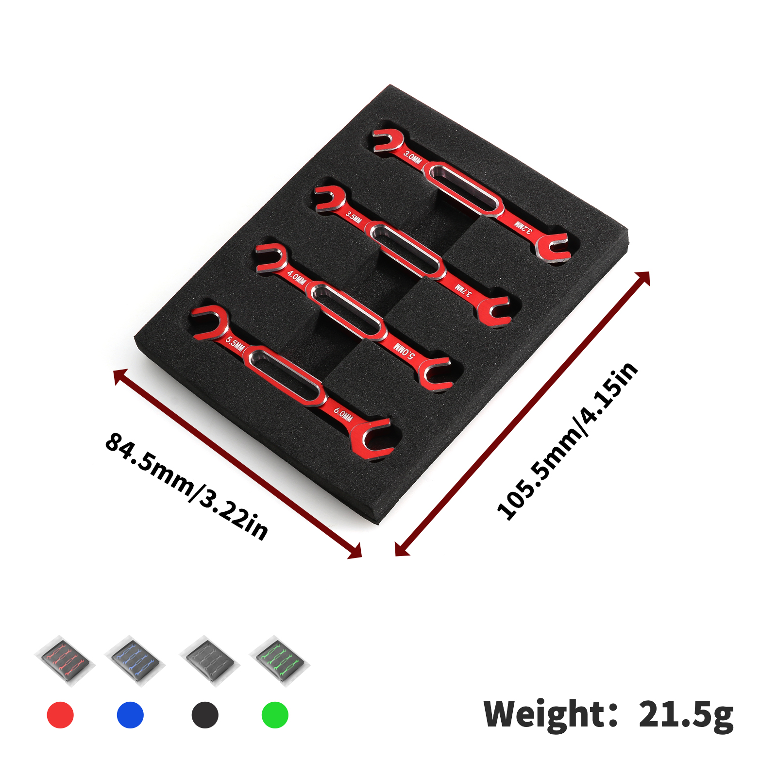 4Pcs Wrench 3/3.2/3.5/3.7/4/5/ - Drone Rc Boat reseña y precio