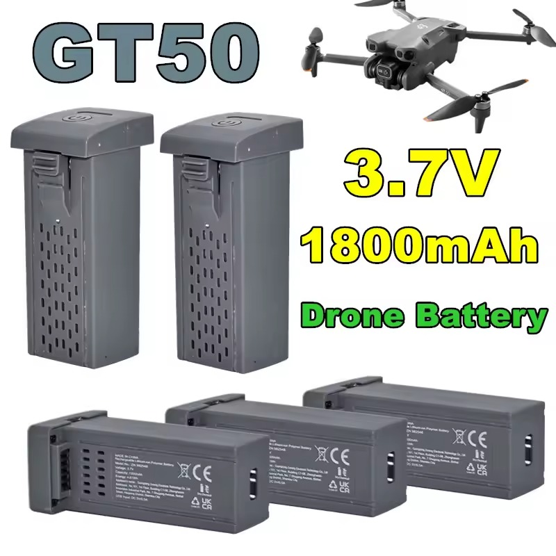 New 1-5Pcs 3.7V 1300mAh  Drone - Drone Rc Gt50 reseña y precio