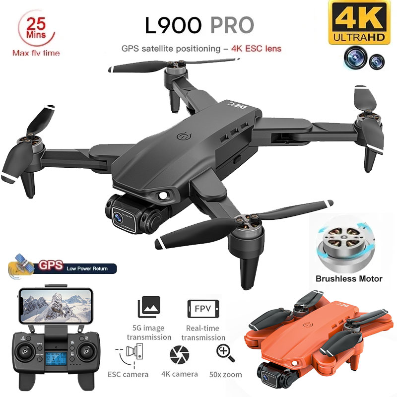 L900 Pro GPS Drone 4K Professi - Drone App Rc Fpv reseña y precio