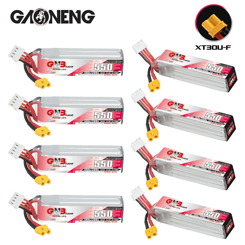GNB HV 11.4V 550mAh 100C/200C  - Drone Rc Quadcopter reseña y precio