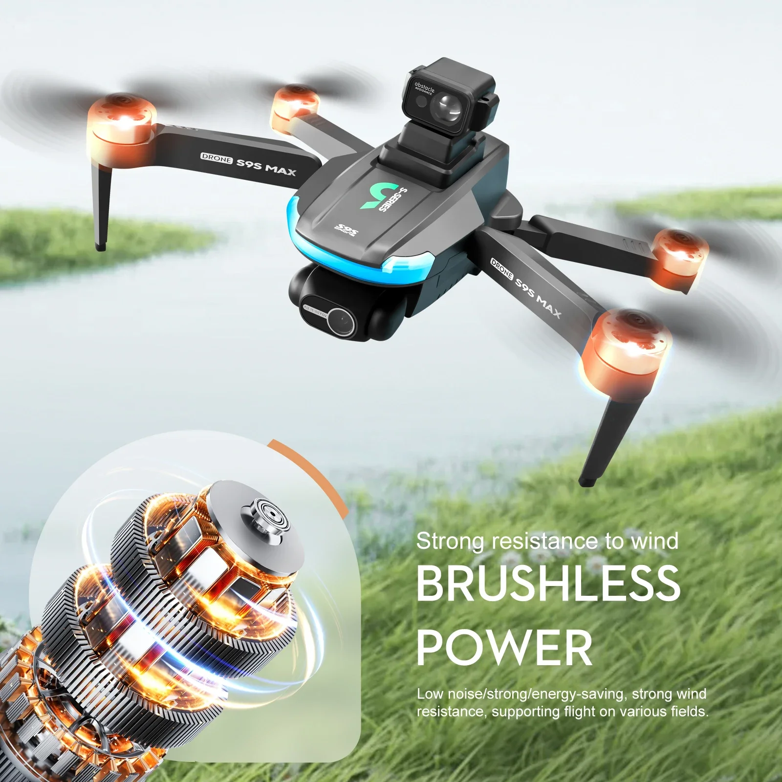 NEW S9S MAX MINI Drone 4K 2-Ax - Drone Rc With Screen reseña y precio