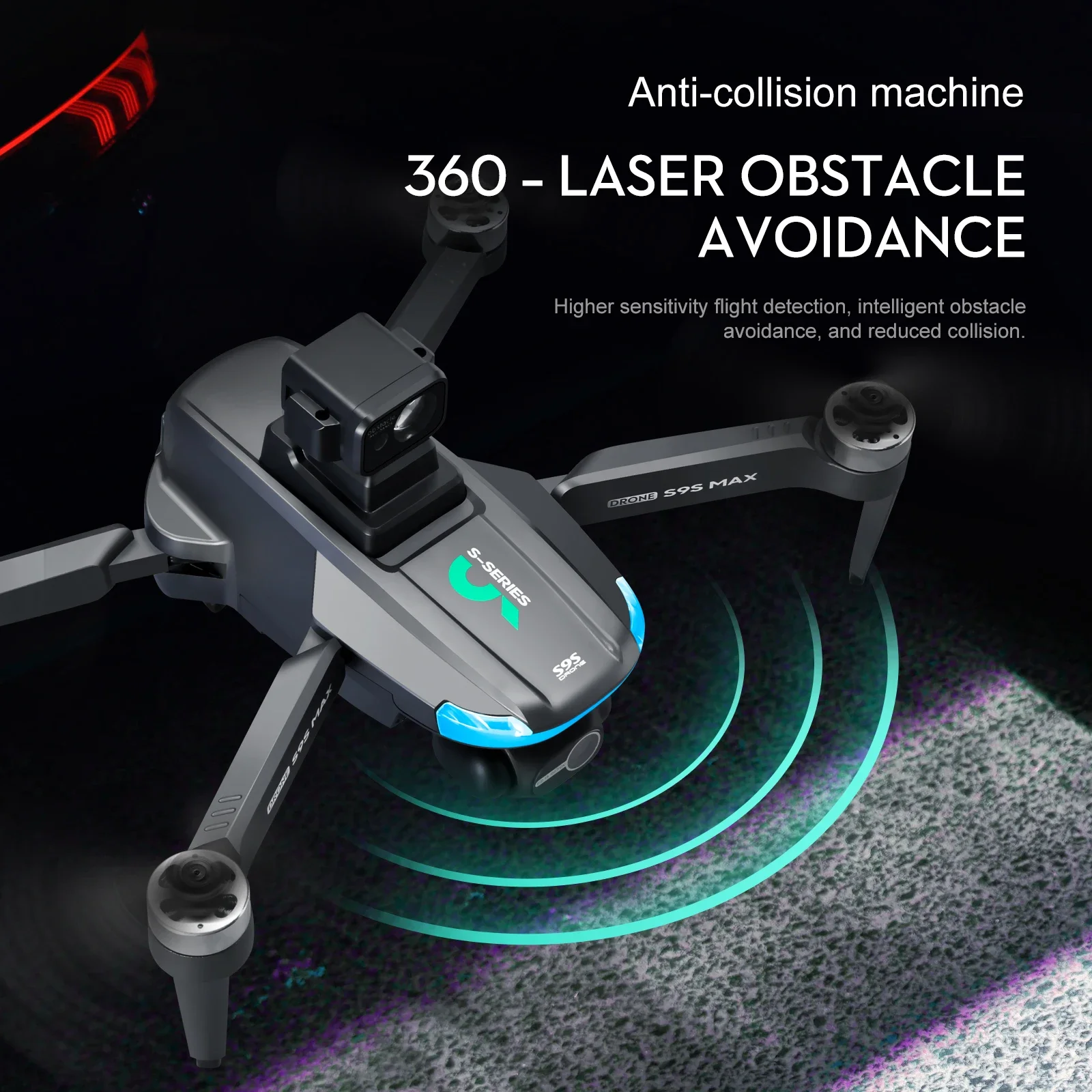 NEW S9S MAX MINI Drone 4K 2-Ax - Drone Rc With Screen reseña y precio