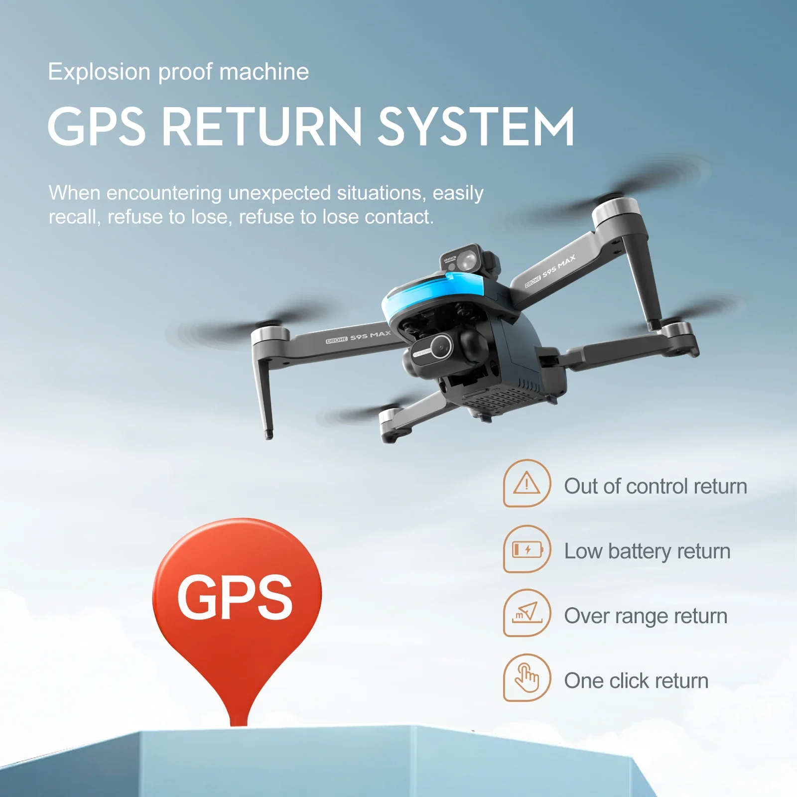NEW S9S MAX MINI Drone 4K 2-Ax - Drone Rc With Screen reseña y precio