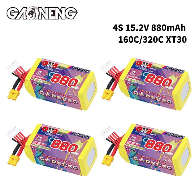 GNB 4S 880mAh 15.2V 160C/320C  - Drone Rc Quadcopter reseña y precio