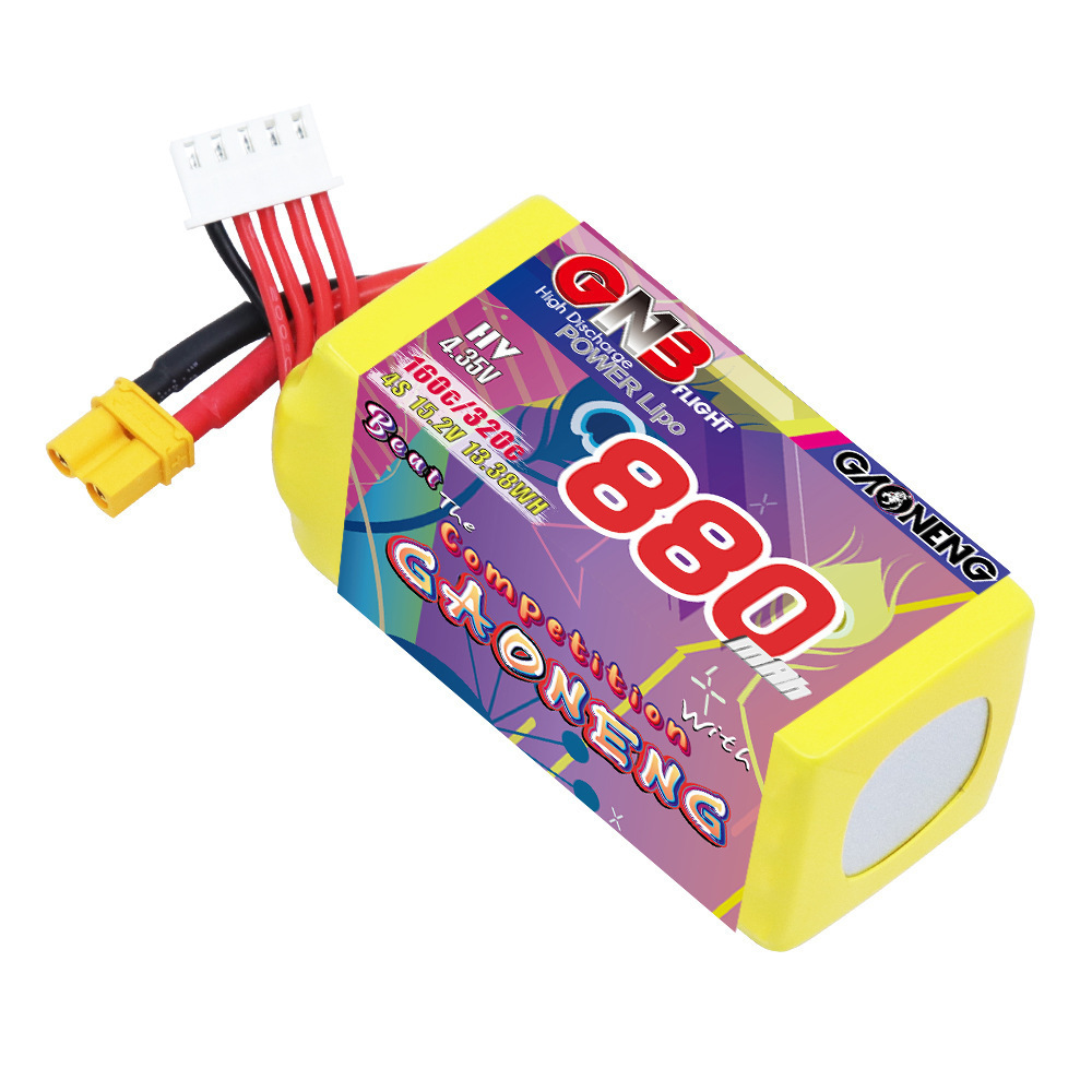 GNB 4S 880mAh 15.2V 160C/320C  - Drone Rc Quadcopter reseña y precio