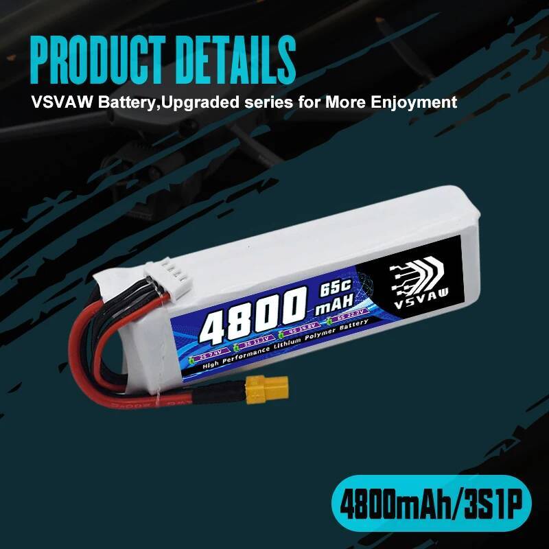 VSVAW 3S Lipo Battery for FPV  - Drone Rc Boat reseña y precio
