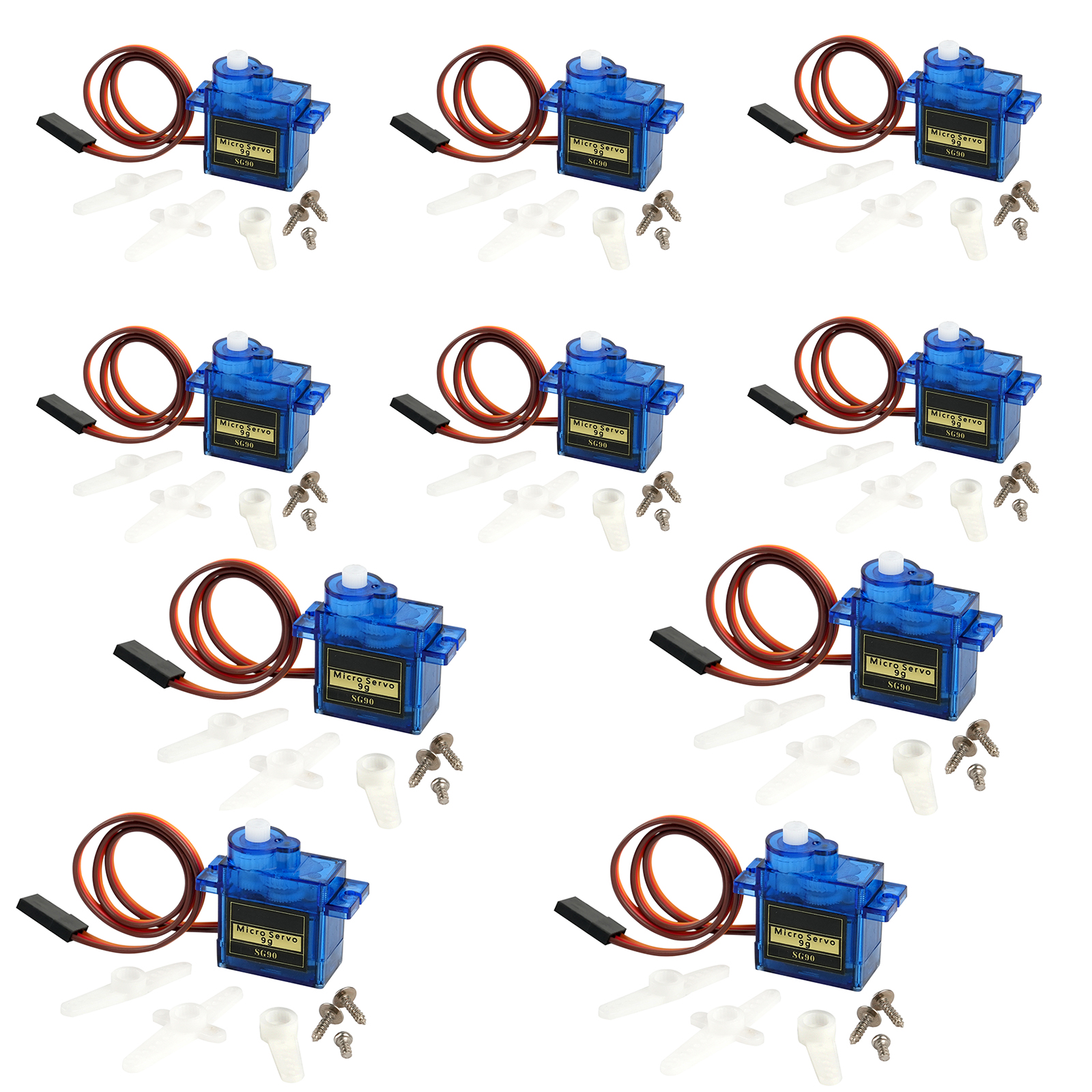 1/2/5/10pcs SG90 Servo Motor M - Flight Controller reseña y precio