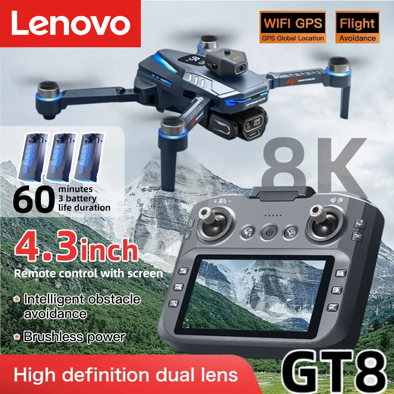 Lenovo GT8 Drone 8K Profession - Drone Rc Gt50 reseña y precio