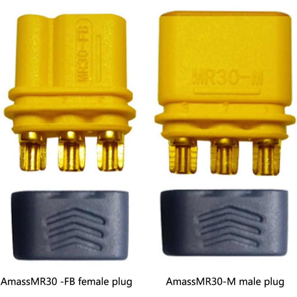 10PCS Amass MR30 Connector 3-P - Drone Rc Link reseña y precio