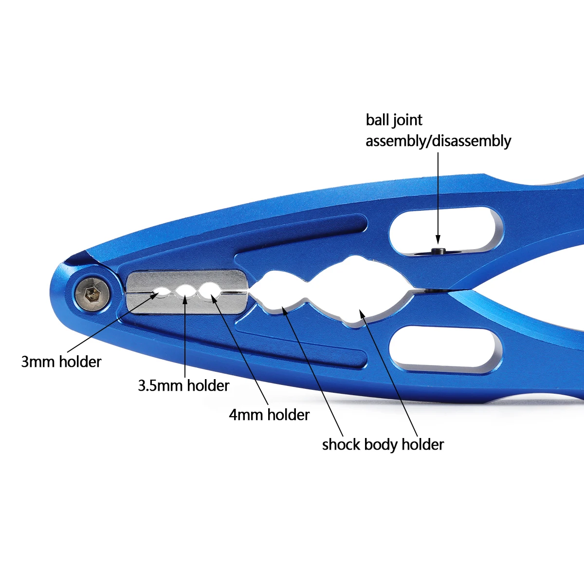 Aluminum CNC Pliers Pivot Ball - Drone Rc Leading reseña y precio