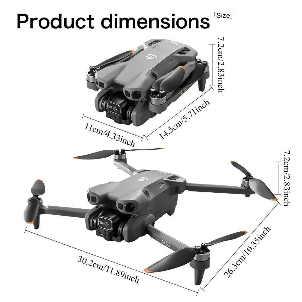 GT50 RC Drone | 4.3Inch Large  - Drone Rc Gt50 reseña y precio