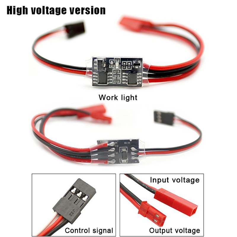 2-30A Electronic Switch - 3-30 - Drone Switch Rc reseña y precio