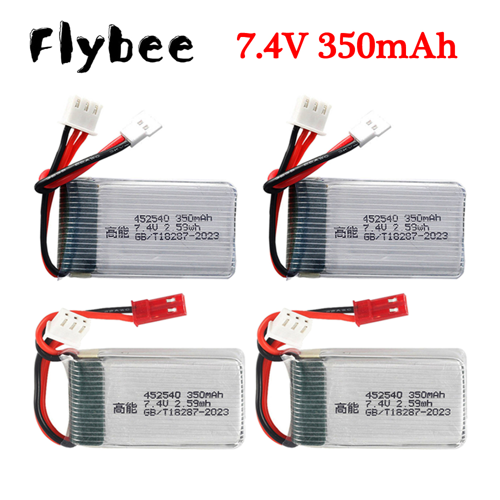 2S 7.4V 350mAh Lipo Battery fo - Drone Mjx Rc reseña y precio