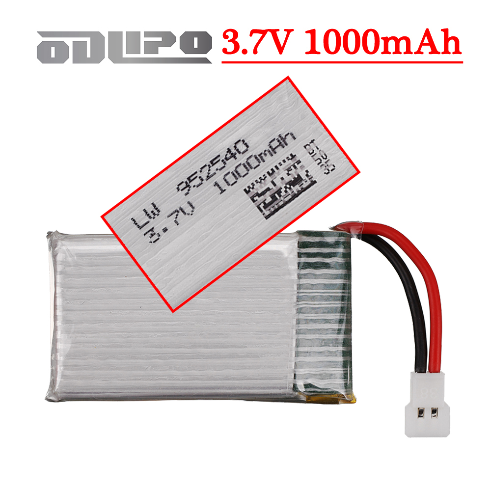 3.7V 1000mAh 25C Lipo Battery  - Drone Mjx Rc reseña y precio