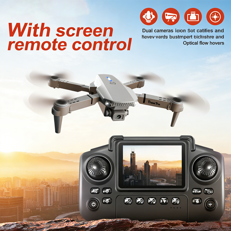 New E88 Screen Control Profess - Drone E88 Rc Quadcopter reseña y precio
