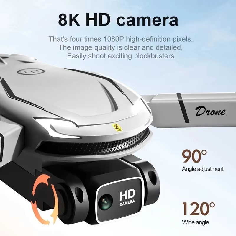 4K Dual-Camera HD Aerial Photo - Drone Rc E88 Pro reseña y precio