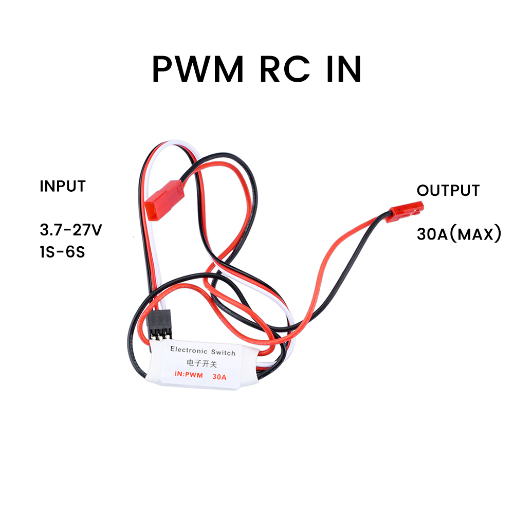 3.7-27V 30A Remote Control Ele - Drone Switch Rc reseña y precio