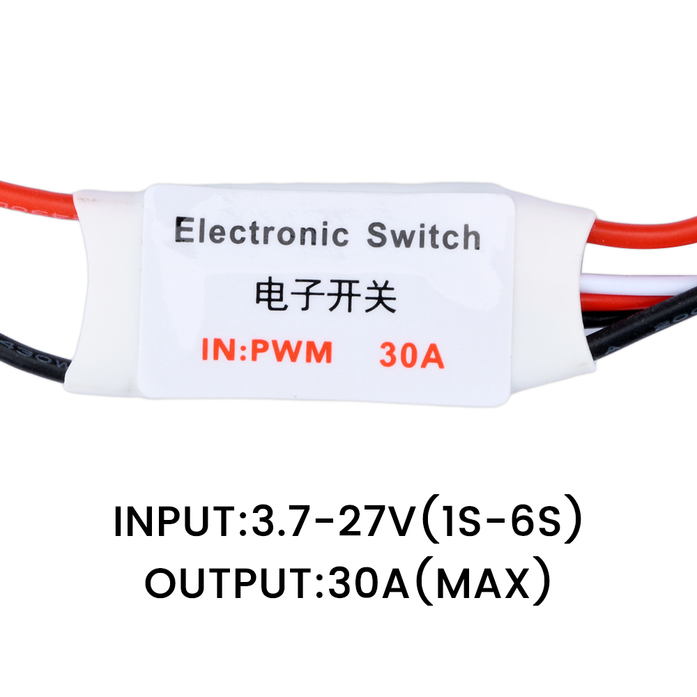 3.7-27V 30A Remote Control Ele - Drone Switch Rc reseña y precio