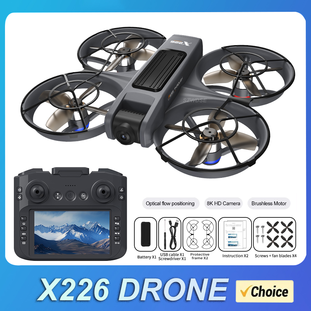 NEW X226 RC Drone 2.4G 5G WIFI - Drone Rc With Screen reseña y precio