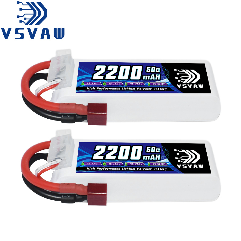VSVAW 7.4V 2200mah 2S Drone Li - Drone Rc Boat reseña y precio