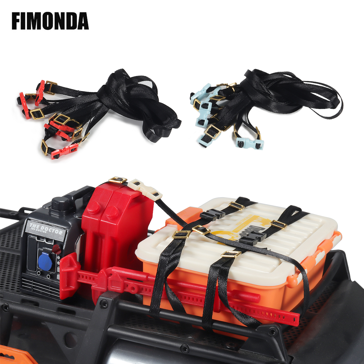 5Pcs Scale Luggage Rope Roof R - Drone Rc Belt reseña y precio