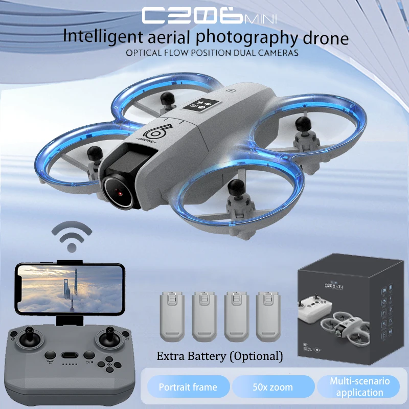 CZ06 Mini RC Quadcopter Drone  - Drone Rc With Screen reseña y precio